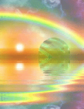The Ripples of Evolution–What Waves are You Making? Reflection-rainbow_water_colorful_w_thumb